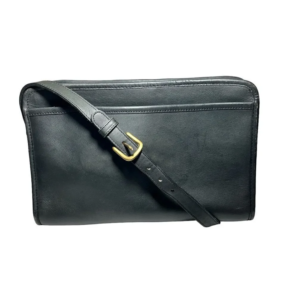 Coach Black Vintage Swagger 9820 Crossbody Bag With Hang Tag